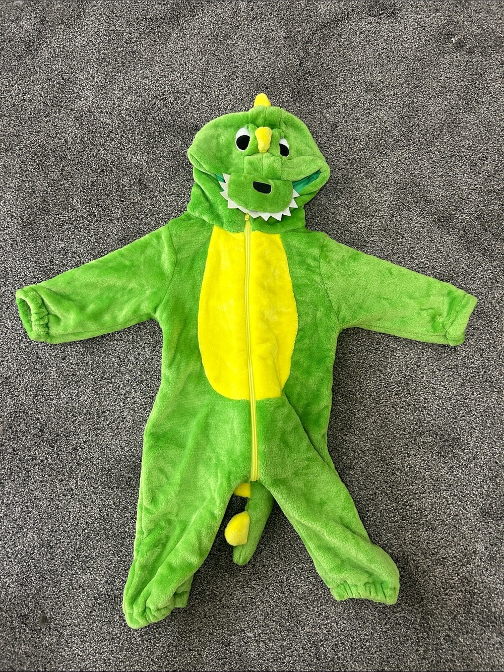 Dinosaur Plush Hooded Kids Costume